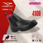 (Bonus  Kaos Kaki)  Sepatu Safety Cheetah 4108H Women