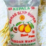 Beras Buah Pala Pandan Wangi Super 5kg - Putih, 20 KG