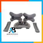Pembuatan Bantal sandar Mobil set murah Transformers - bantal mobil 5in1 Robot - Abu-abu