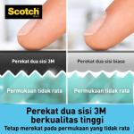 3M Scotch Perekat Double Side Clear Mounting Tape 410-S19 19MM X 1.5M