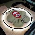 Signage Acrylic Backlight / Custom - Warm White
