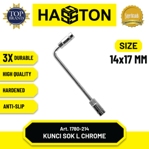 Hasston Kunci Sok L Chrome / Socket Wrench-L (1780)