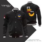 Konveksi Jaket Partai Nasdem Its time Custom Terbaru - Hitam, M