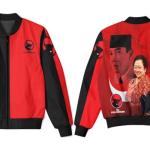 Konveksi jaket bomber partai Pdip pdi perjuangan premium - Pdip1, S