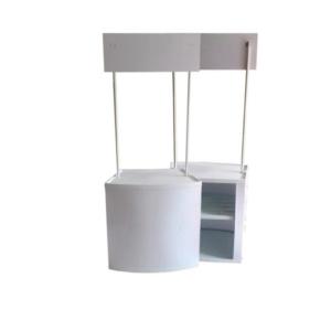 event desk booth portable polos