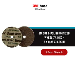 3M™ Cut & Polish Unitized Wheel 7A MED - [2 x 0,25 x 0,25 in]
