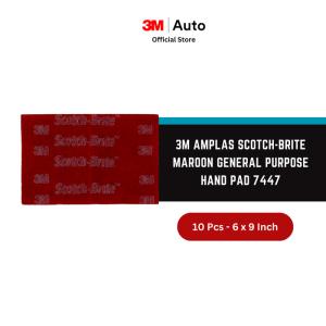 3M™ Scotch-Brite™ Maroon General Purpose Hand Pad 7447 - Amplas 1 Bag