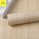 Wallpaper Dinding 3D Premium Texture /interior 5M X 122cm Cream/Coklat