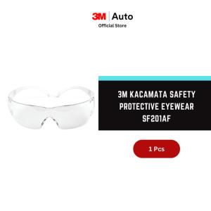 3M™ Kaca Mata Safety Protective Eyewear SF201AF, Clear Lens