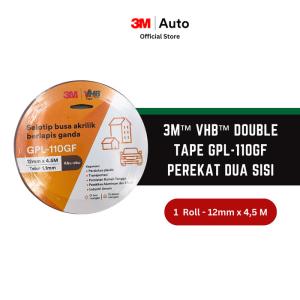 3M™ VHB™ Double Tape GPL-110GF Perekat Dua Sisi - 12mm x 4,5m