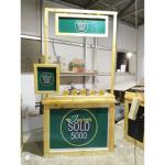 GROBAK ES TEH SOLO BOOTH PORTABLE - Hijau, 120