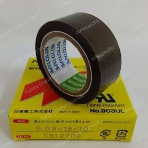 R3St0K Nitoflon 903Ul - Nitto Isolasi Tahan Panas - Nitto Tape 903 Ul Denko - Flame Retardant - 2" (50MM)