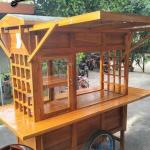 Gerobak kayu gerobak angkringan