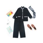 Konveksi pangsi anak batik free iket sunda seragam pangsi hitam sekolah - List batikputih, No 1
