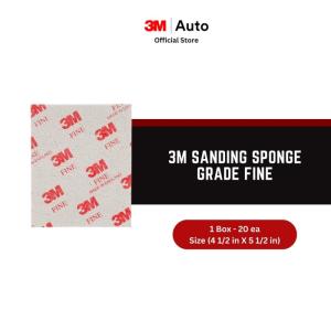 3M™ Sanding Sponge grade Fine size 4 1/2 in X 5 1/2 in 20 sponges/box