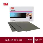 3M 401Q Wet or Dry Paper Sheet P1000 size 5.5 in x 9 in