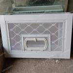 jendela casment T 40x L 60 tralis expanda kawat nyamuk aluminium BV - Putih