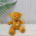 Pembuatan Boneka Bear jointed 17cm/07"/souvenir boneka/kado ultah/beruang mini - Gold