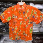 Konveksi seragam sekolah baju batik ondel-ondel lengan pendek - Orange, 7
