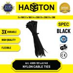 Hasston Kabel Ties / Cable ties / Ikat Kabel / Nylon Cable Ties (4580)