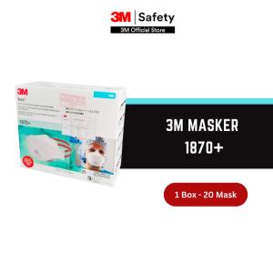 3M Aura 1870+ Masker Medis Surgical Mask N95 - 1 Box [20 Masker]