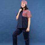 Konveksi (SA)Scrub Baju Dokter - Kimono batik