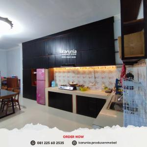 Custom Kitchen Set Kayu Full Plafon Klaten Jogja Solo Raya