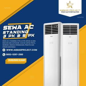 WA 0852–5297–2180 Sewa AC Standing 3 PK dan 5 PK di Palangkaraya