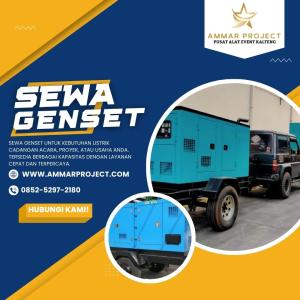 WA 0852–5297–2180 Sewa Genset di Palangkaraya