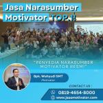 Motivator Sales Bogor, Terbaik No.1! Coach Wahyudi SMT