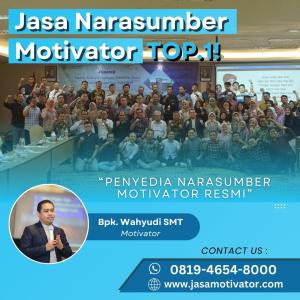 Motivator Sales Bogor, Terbaik No.1! Coach Wahyudi SMT