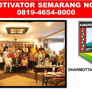 Motivator Capacity Building Bandungan Semarang - Coach Wahyudi SMT