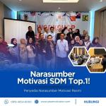 Jasa Motivator Pasuruan, Top.1 untuk Peningkatan SDM Unggul