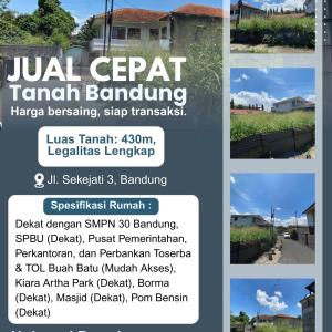 TERMURAH! HUB : 0878-2422-2049, Jual Tanah Emas Dekat Borma Rancabolang Bandung