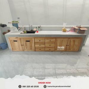 Pemasangan Kitchen Set Dapur Minimalis Klaten