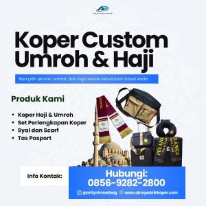 RESMI! HUB: 0856-9282-2800, Koper Fiber Umroh Padang, AKM
