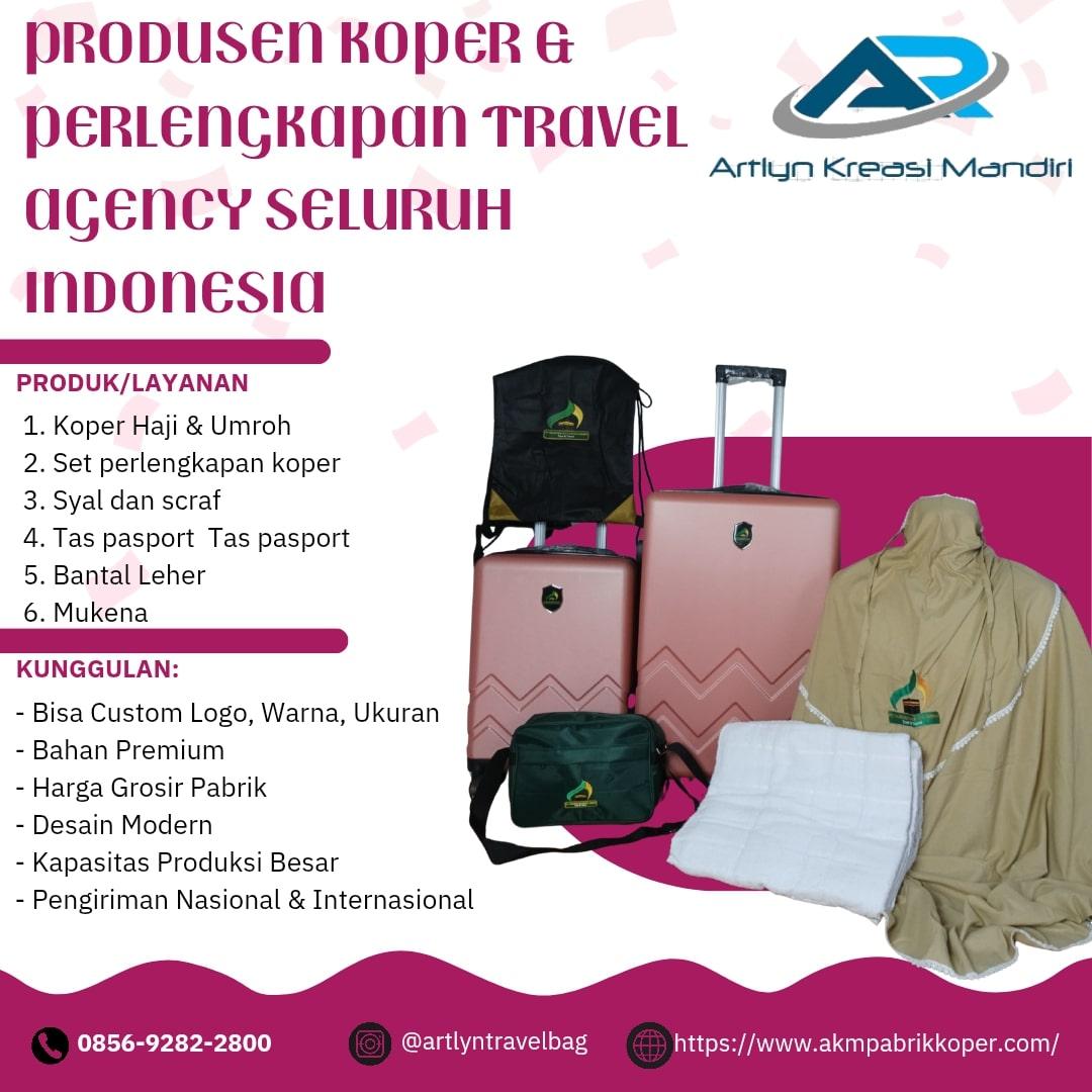 NO.1!CALL 0856-9282-2800, Jual Koper Umroh Custom Logo Travel Bima, AKM