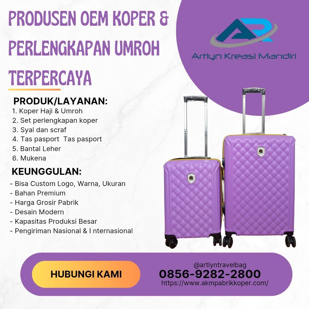 EXCLUSIVE! CALL 0856-9282-2800, Jual Koper Umroh Custom Logo Travel Sorong, AKM