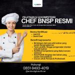RESMI! TELP. 0851-9493-4019, Harga Sertifikasi Chef Semarang