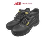 Ace Krisbow Ukuran 41 Argon Sepatu Pengaman 6 inci - Hitam Safety Shoes Pengaman Kaki Perlengkapan Industri Peralatan Keamanan