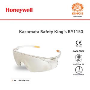Kacamata Safety King's KY1153 Anti-Scratch