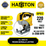 Hasston Mesin Gergaji Listrik 650 Watt / Jig Saw (3090-011)