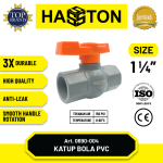 Hasston Ball Valve Body PVC / Katup Bola PVC / Stop Kran (0690)