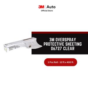3M™ Overspray Protective Sheeting 06727 Clear - Pelindung Penyemprotan