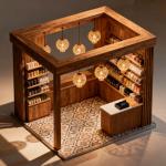 vendor dekorasi booth Tapos