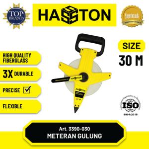 Hasston Roll Meter Fiber Tancap Tanah 100m / Measuring Tape (3390-100) - Fiber 30M
