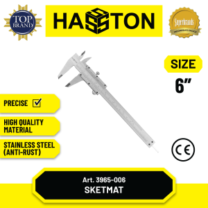 Hasston Sketmat Besi Baja / Sigmat / Jangka Sorong