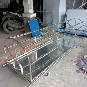 Pembuatan Keranda Stainless di papua