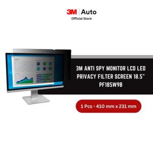 3M™ Anti Spy Monitor LCD LED Privacy Filter Screen 18.5" PF185W9B