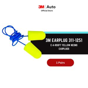 3M™ E-A-Rsoft™ Yellow Neons Earplugs 311-1251 - Pelindung Telinga